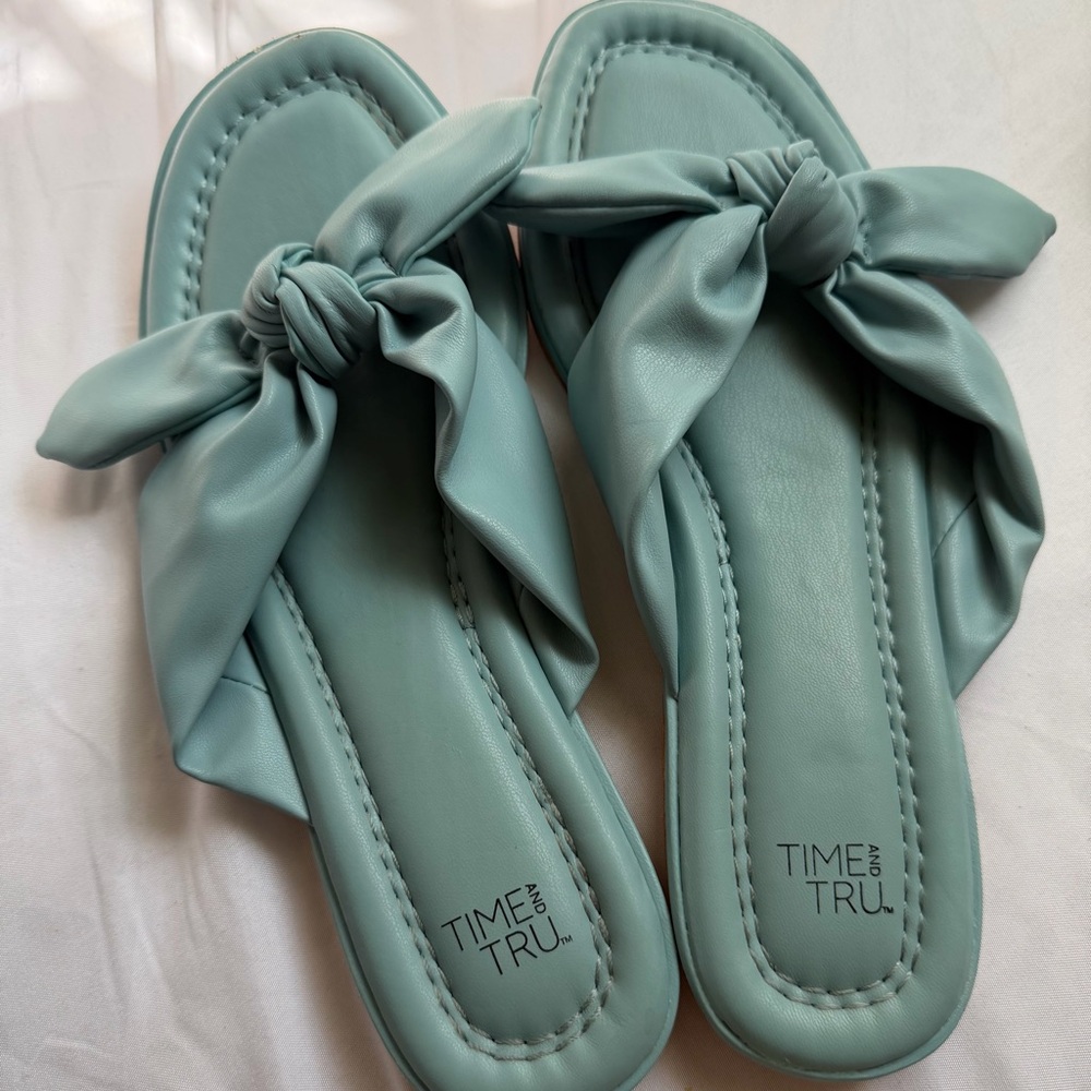 Blue Sandals